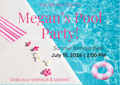Pool Party Birthday Invitation