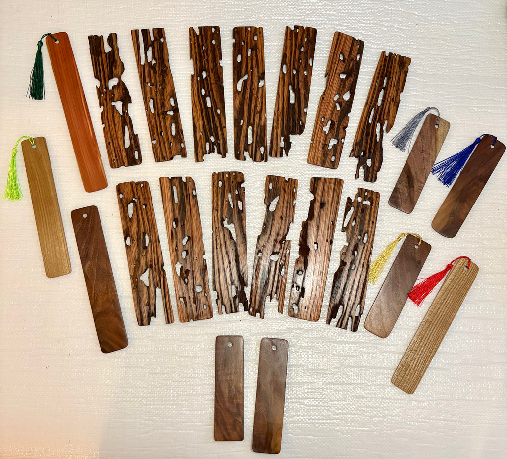 Wooden Bookmarks - Oak